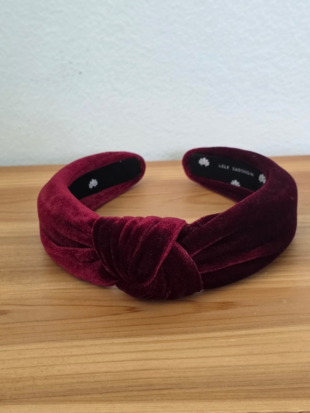 Lele Sadoughi Velvet Headband